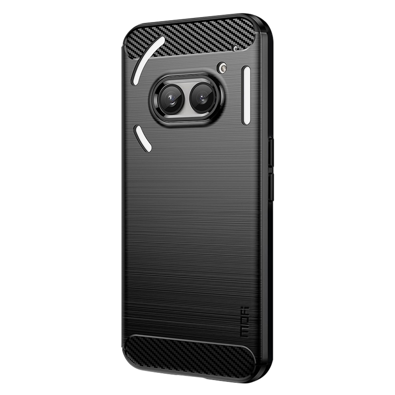 

MOFI JK TPU Series-1 For Nothing Phone (2a) Plus/Phone (2a) Cell Phone Cases Shock-Absorbent Brushed Cover Blue