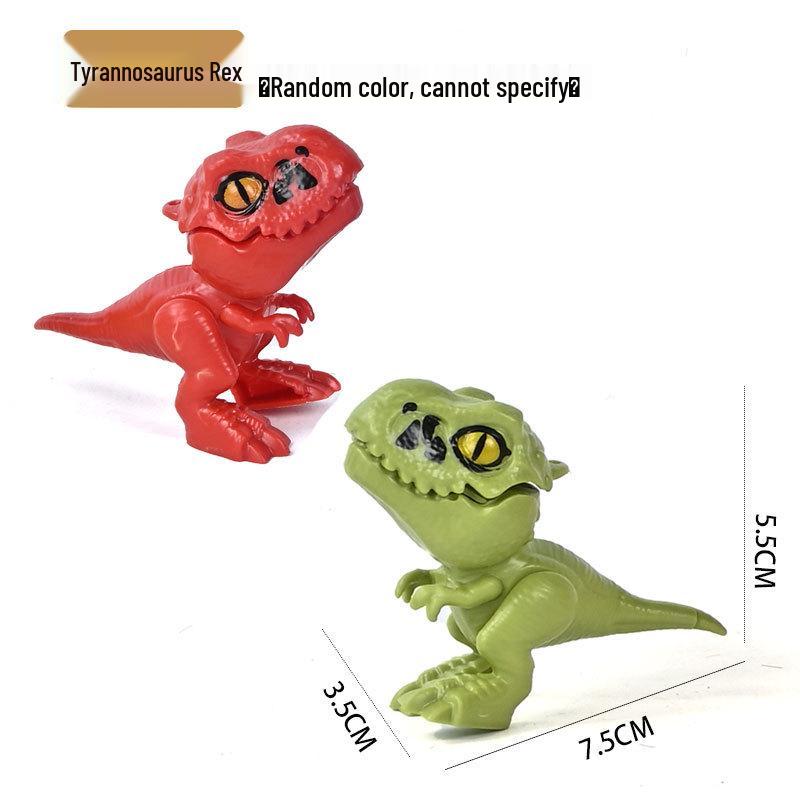 Children's Dinosaur Bite Finger Toy - Animal Cartoon Model, Boys' Gift