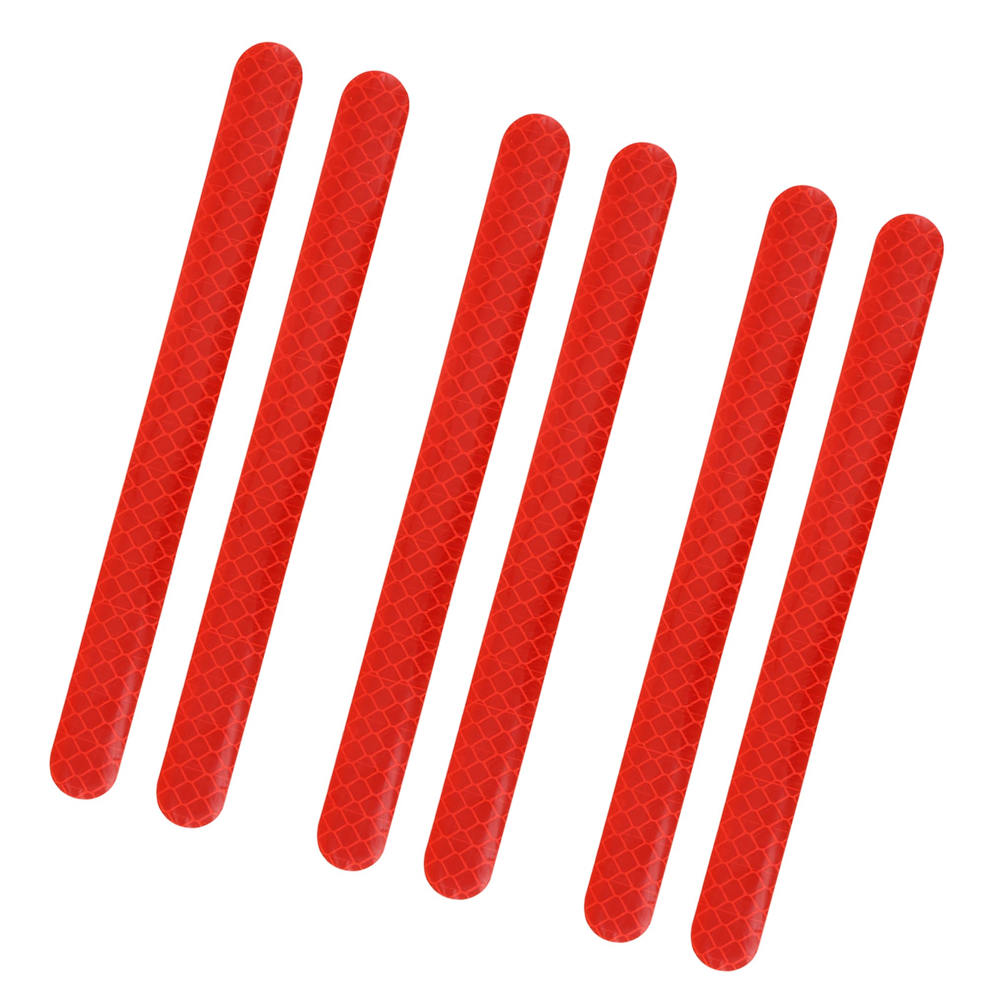 

ACROPIX Светоотражающие наклейки Ночная видимость Безопасность Светоотражающая лента для зеркала заднего вида Универсальный клей - Набор из 6 штук