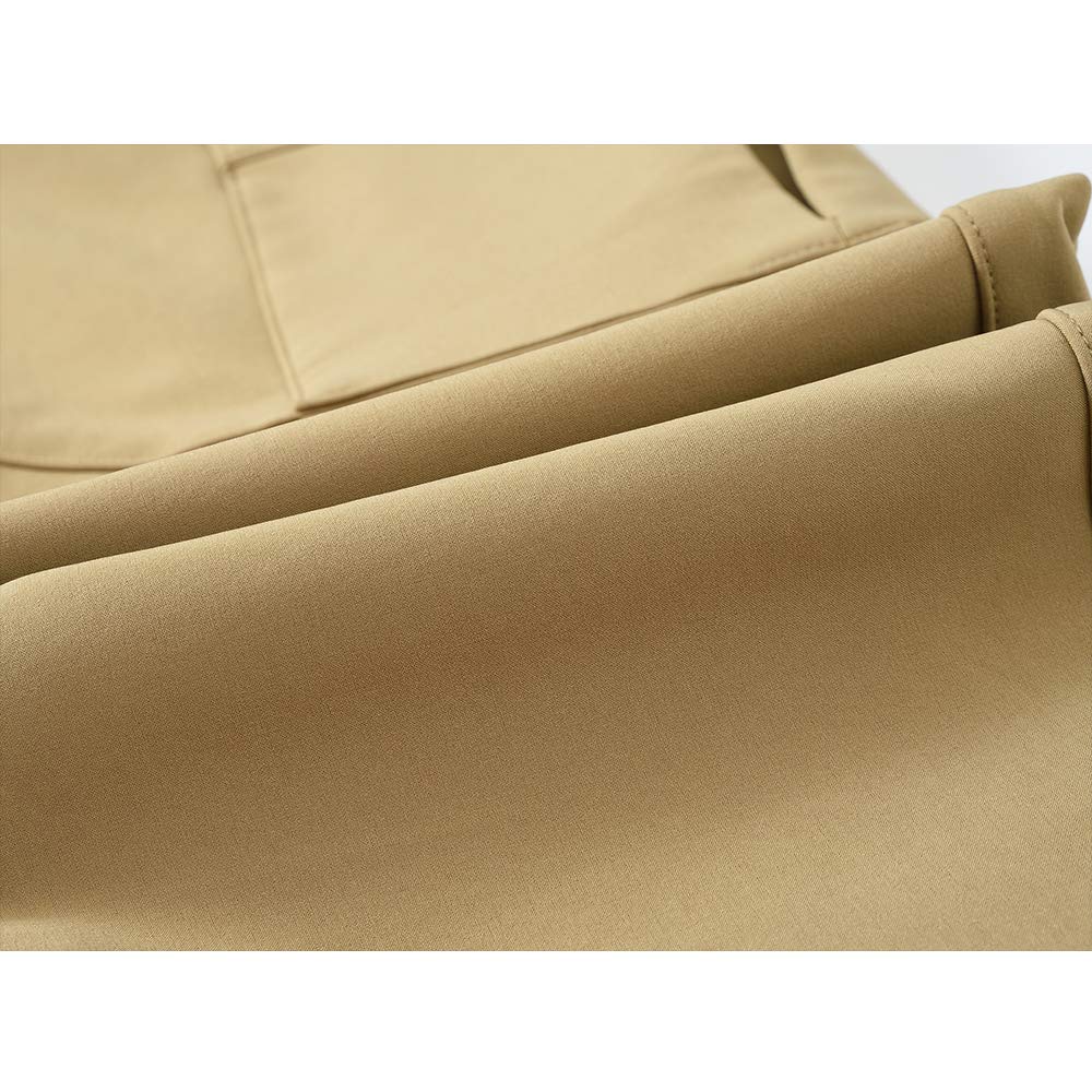 YSENTO Lightweight Trekking Pants for Mountain Outdoor Fleece Solid UV Size L Women's Fall/Winter Climbing, Wear, Lining, Water-Repellent,