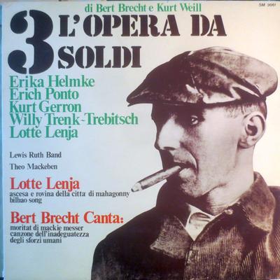 LP Record BERTOLT BRECHT  KURT WEILL  LOpera Da 3 Soldi  LOpera Da Tre SM3061 Joker Italy Classical Used