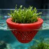 Aquarium Zwevende Plantenbak Zwevende Waterplantenbak Visbak Plantenhouder voor Waterplanten Aquarium Accessoire