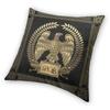 Gold Imperial Eagle Rome SPQR Cushion Cover Roman Empire Emblem Throw Pillow Case for Living Room Pillowcase Home Decorative