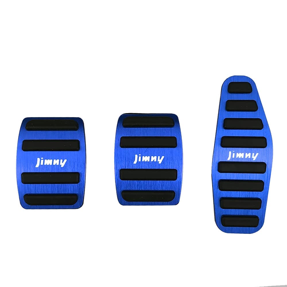 

BOYOUS Suzuki Jimny Sierra JB74W Manual Transmission Aluminum Pedal Designed for and and Set [Latest Model] JB64W, Covers, Tool-Free, MT, Brake,