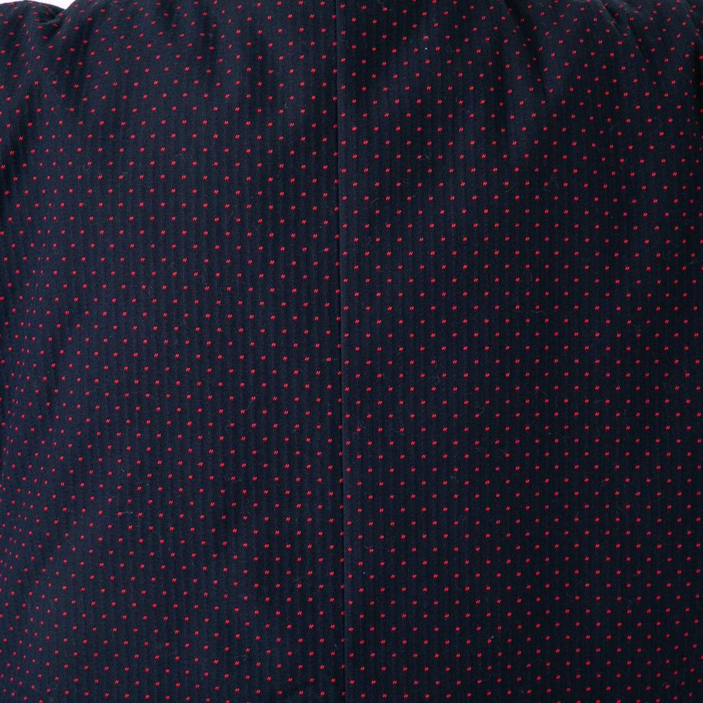 Watanosato Kurume-ori Dot Pattern Hanten (Hanten) in Navy and Red