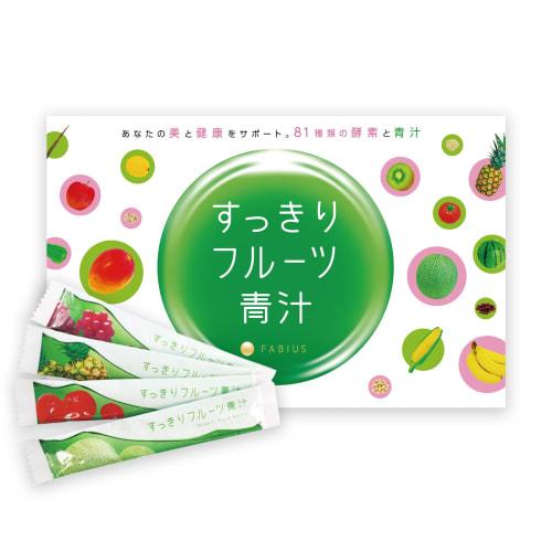 

Refreshing Fruit Green Juice: Delicious, Non-Bitter Green Juice with Lactic Acid Bacteria, Enzymes, Barley Grass, Dietary Fiber, and Vitamins. Made in