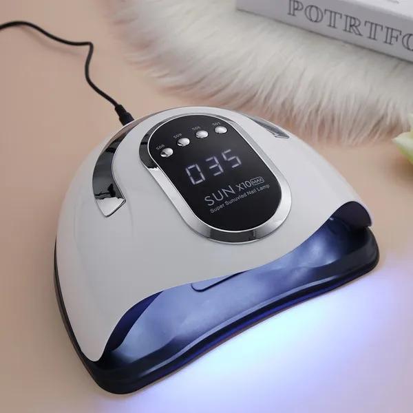 SUN X10 Max 280W LED Lamp Nail Dryer 66LEDs UV Ice Lamp For Drying Gel Polish Timer Auto Sensor Manicure Tools