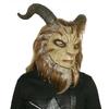 Movie Beauty And The Beast Cosplay Prince Mask Lifelike Face Muffle Halloween Carnival Costume Props