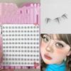 Comic Fake Eyelashes, Suitable For Various Combinations Of Eye Makeup, Soft And Lightweight, Single Cluster Diy Eyelashes