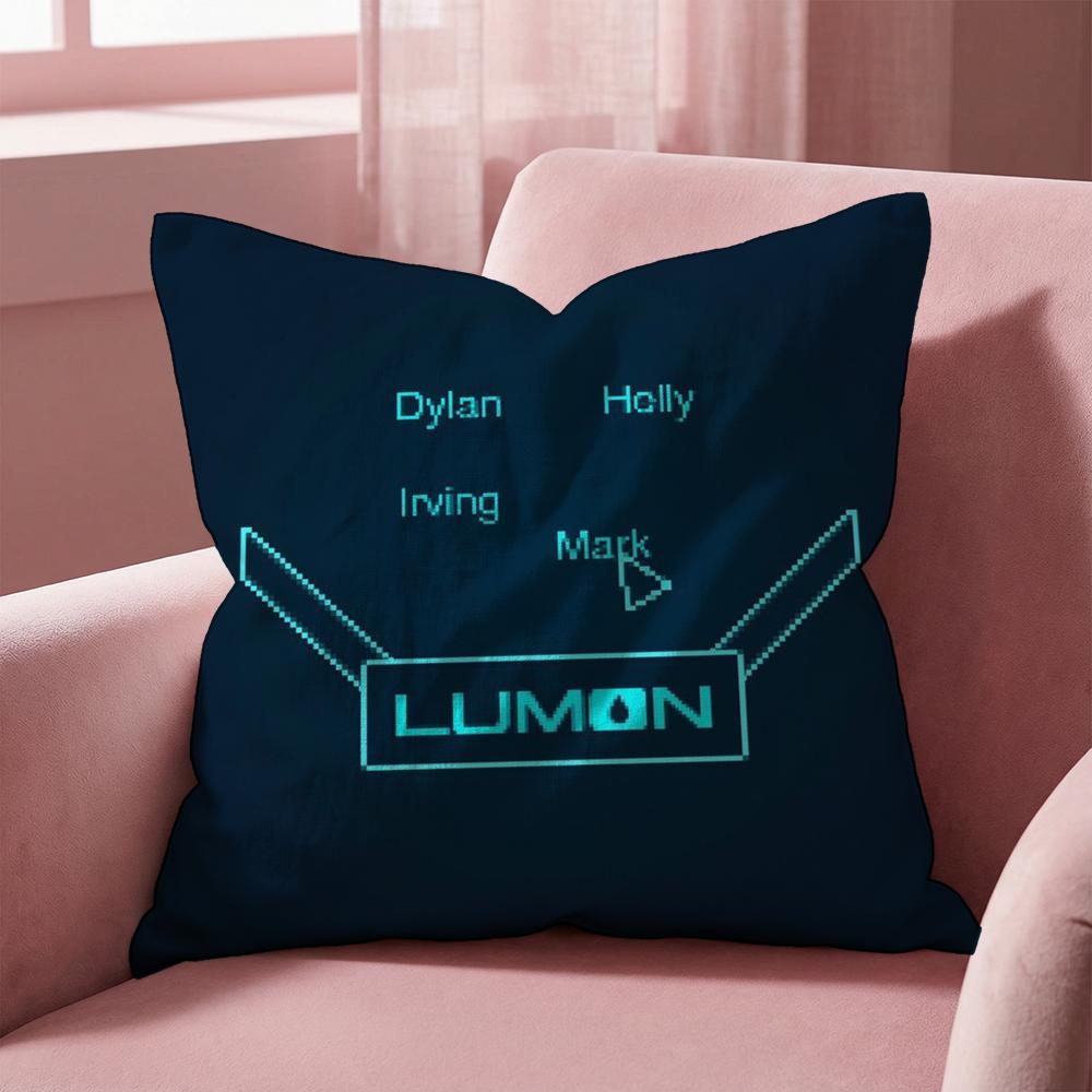 

L-LuMon S-SeveRance Cushion Cover Multi-Scene Pillow Cover for Home & Car - Reversible, Soft & Durable for Daily Use 30cmx30cm