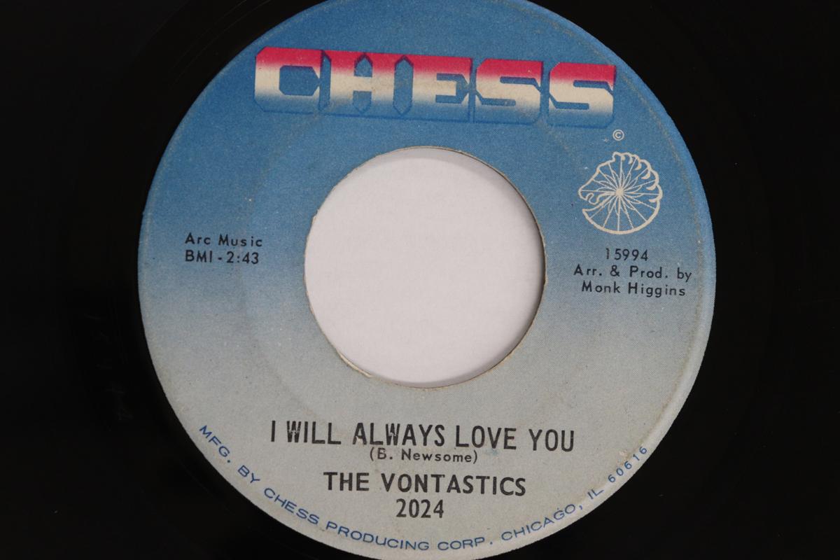 

7inch Record VONTASTICS - I ll Always Love You / Why Must We 2024 CHESS 1967 US Soul/Funk Used