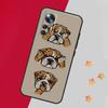 English Bulldog Pug Case For Xiaomi 14 13 15 Ultra 11T 12T 13T 14T Pro Cover For POCO X7 Pro X3 X5 X6 F5 F6 F7