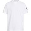 Calvin Klein Letter Logo Round Neck Short Sleeve T-Shirt Men Tops White J30J323484-YAF