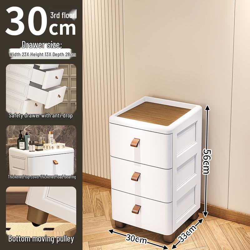 Szafka wielowarstwowa z wąską szczeliną i szufladami o wymiarach 18/25/30 cm do kuchni i łazienki