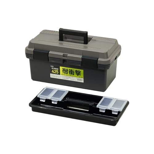 JEJ Astage SPV Toolbox 425 (Shock-Resistant), Made In Japan, Ideal for Outdoor DIY and Disaster Preparedness, 42.5mm Wide X 23.5mm Deep X 20.5mm High,