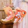 DIY Handcrafts Goldfish Lantern Handmade Chinese Glowing Handheld Lantern  Party