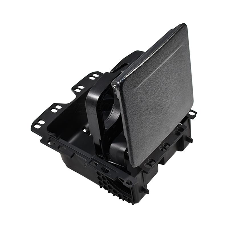 New 7N0862533 For VW Golf Sharan MK2 Tiguan MK1 Seat Alhambra MK2 Dual Cup HolderRear Drinking Cup Bracket Black car accessories