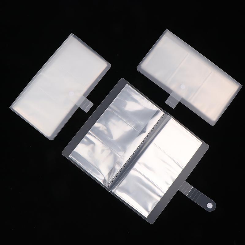 Průhledné fotoalbum Mini Polaroid album Kniha pro sbírku fotografií, karet, jízdenek Fotokarta Fotoalbum DIY pořadač