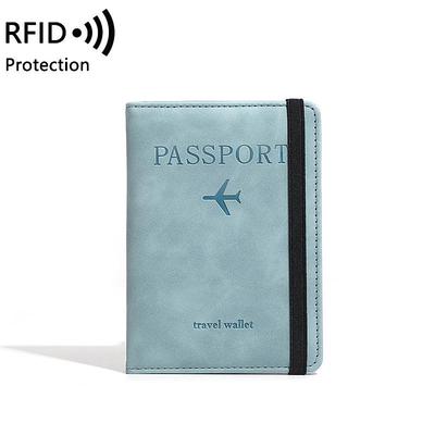 RFID Leather Passport Holder & SIM Card Organizer