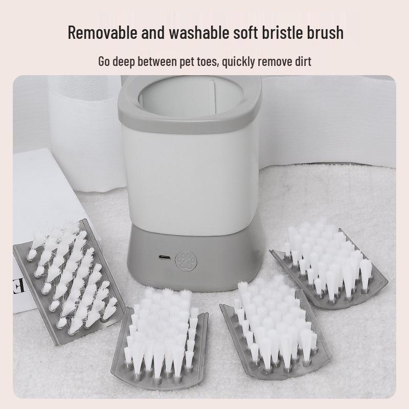 Automatic Pet Foot Washer for Dogs & Cats - Electric Cleaner for Beauty Care