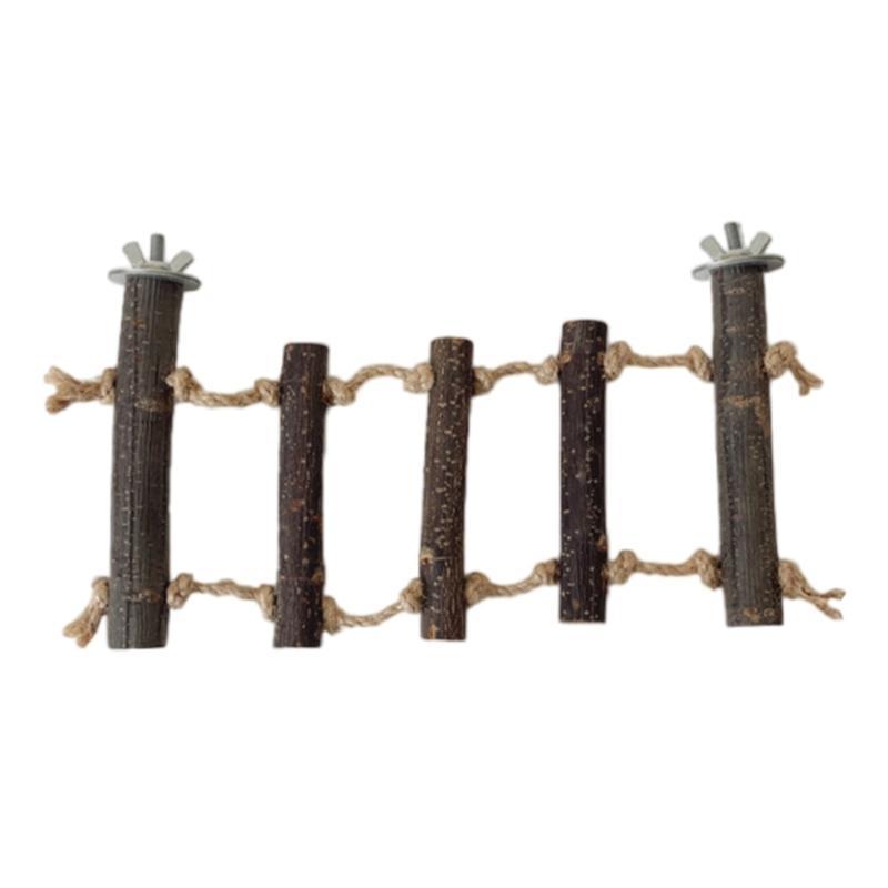 

Bird Grinding Perch Cage Mount Toy Bird Grinding Ladder Parrots Toy Cage Toy