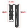Silikonový měkký řemínek na hodinky pro Honor Watch GS5 / Honor Watch Fit Vitality Edition / Elegantní Edition sportovní náramek příslušenství k řemínku