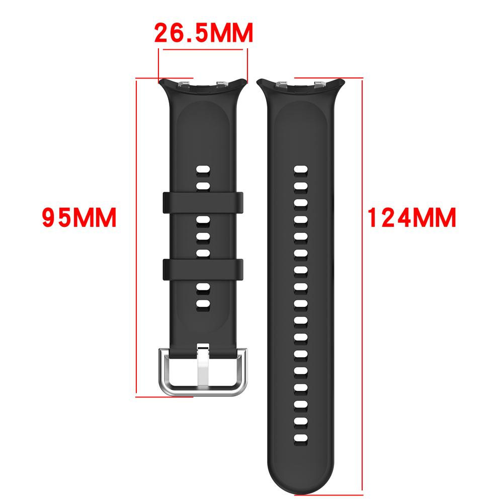 Silikonový měkký řemínek na hodinky pro Honor Watch GS5 / Honor Watch Fit Vitality Edition / Elegantní Edition sportovní náramek příslušenství k řemínku