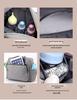 Stylish Diaper Backpack: Fashionable, Large-Capacity Maternity Bag with Changing Pad, Single Shoulder/Crossbody Design