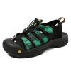 Independent station popular summer sandals men's thick-soled bag head men's beach shoes large size outdoor casual shoes