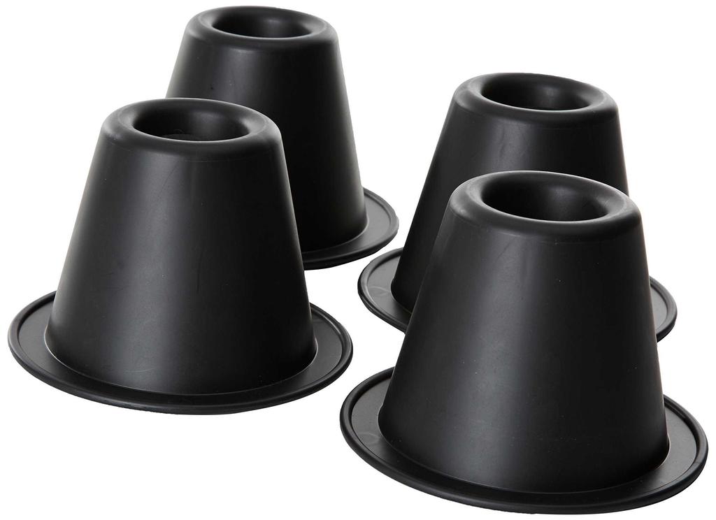 Buy Nrs set of 4 conical risers for furniture height 9 cm nrs