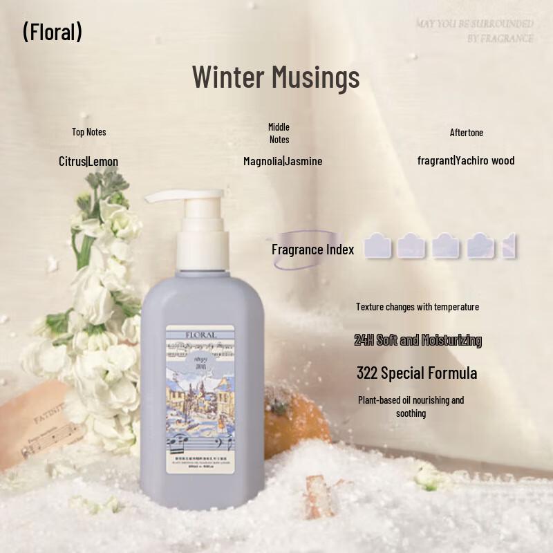 Roopy Winter Whisper Botanical Body Lotion