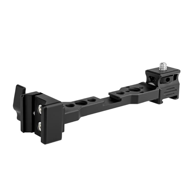 Handheld Gimbal Accessory Mount For Camera Cold Shoe Slots For Microphone, LED Video Light Extension Bracket Aluminum