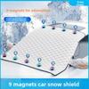 Magnetische Zonnescherm Schild voor Auto Voorruit Verdikt Sneeuw- en Vorstbescherming Uitrustingshoes Zonneschild met Vorstbescherming