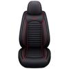 Universal Car Seat Cover Luxury Car Single Front Seat Mat PU Leather Full Cover Cushion Protector Cover