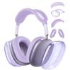 Applicable AirPods Max Over-Ear Headphones Transparent Glitter Silicone Case