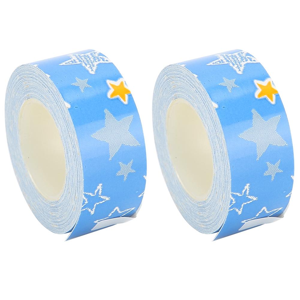 2 Stück Drucketikettenband Süßes Band Thermopapier für KINGJIM/TEPRA LR5C Etikettiergerät