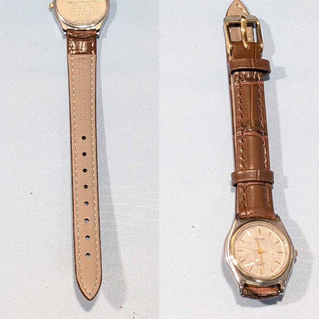 CITIZEN EXCEED Battery and Strap Working Ladies' Watch, Replaced, B-30