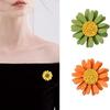 Multicolor Cute Daisy Flower Brooch Plant Sunflower Set Lapel Pin Enamel Pin Coat Collar Brooch Ladies Girls Men's Jewelry Gift