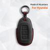 Interior Mouldings 3 Buttons Car Key Case For Hyundai Tucson Santa Fe Rena Sonata Elantra Creta I10 I30 I40 Solaris Accent Cover