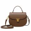 Light Luxury Niche Design Bag, Retro Saddle Bag, Small Versatile Hand-held Shoulder Crossbody Bag