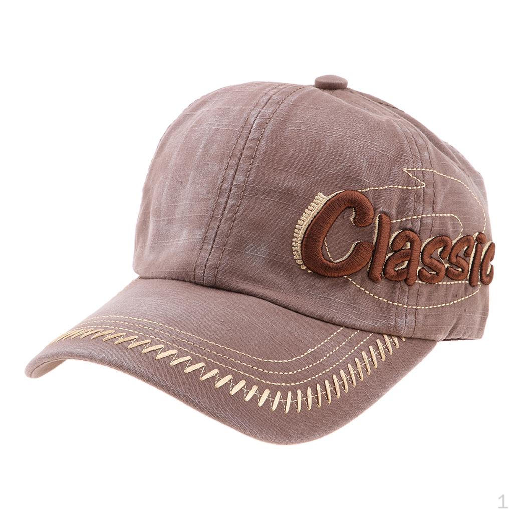 Классическая женская мужская бейсболка регулируемая стираная окрашенная кепка