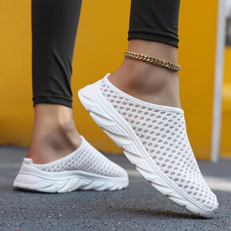 Women New Fashionable Slippers Lightweight And Comfortable One Foot Cool Slippers Outdoor Minimalist Walking Shoes