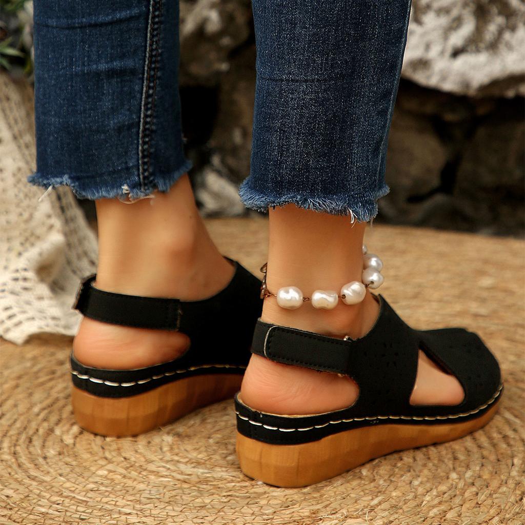 Sandalen Damen Sommer Orthopädische Schuhe Dicke Sohle Römische Sandalen Bequem Weiter Fuß Strandsandalen Weiche Innensohle Sandalen Lässige Sommerschuhe