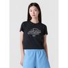 Women dualfLex Crop T shirT Black Qq222lrs45