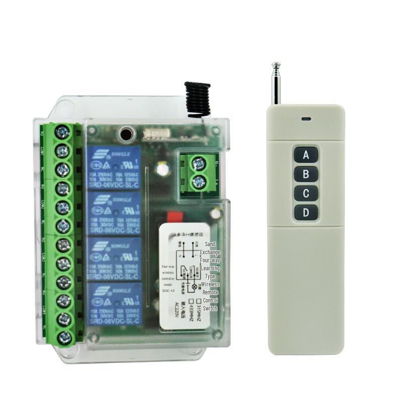 220V Multifunctional Wireless Remote Control Switch & Smart Receiver