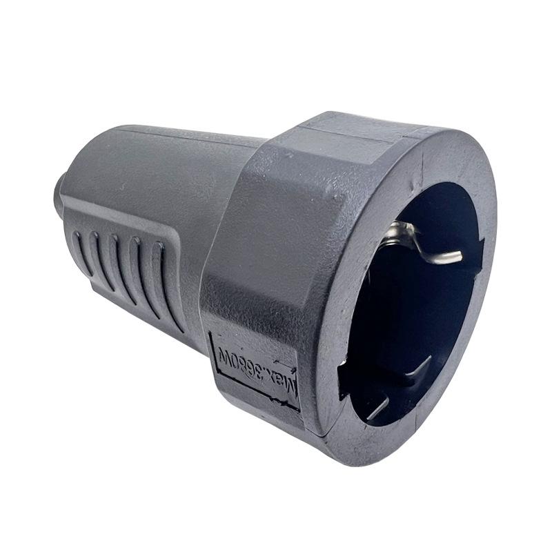 16A Euro-German Male & Female Plug Socket Extension Cord
