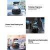 Solar-Powered Rotating Car Aromatherapy Diffuser Innovative Scent Dispenser with Long-Lasting Fragrances Enhances Dashboard