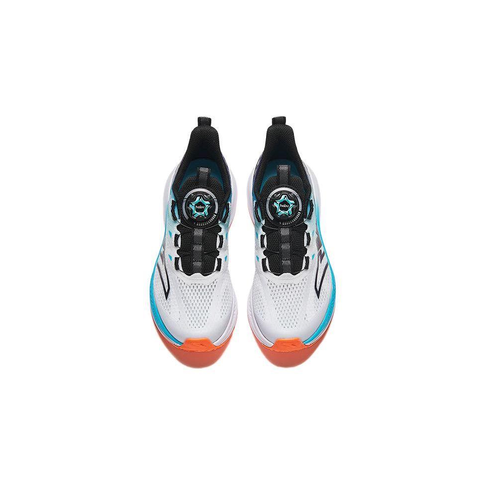 Anta Kids Shock Absorbing Low Top Running Shoes Kids Shoes White Blue Red 312335534-2
