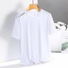 Summer Ice Silk Quick-Dry T-Shirt: Breathable Short Sleeve for Men & Women, Custom Logo Printing
