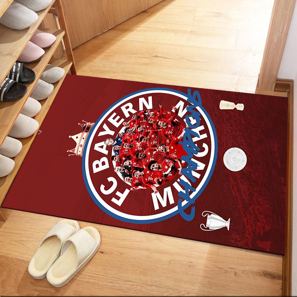 FC Bayern München Fans Quadratische Teppiche sind eine großartige Wahl für Wohnzimmer, Schlafzimmer, Heimdekoration und als Geschenke.